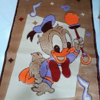 فرش کودک طرح اردک نقش برجسته مناسب کادو