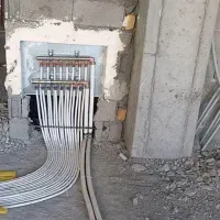 تاسسات لوله کشی سردوگرم فاضلاب پکیج نصب شیرآلات