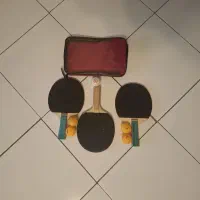 سه عدد راکت وپنج عدد توپ|ورزشهای توپی|تهران, پونک|دیوار