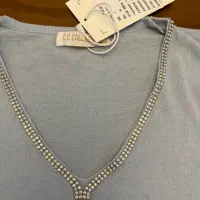 بلوز بافت خارجی کشی سایز بزرگ کاملا نو تگدار|لباس|تهران, تهرانپارس غربی|دیوار