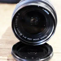 لنز دوربین عکاسی کنون ۵۵ ۲۵۰ و ۱۸ ۵۵|دوربین عکاسی و فیلم‌برداری|لاهیجان, شهرک سلمان فارسی|دیوار