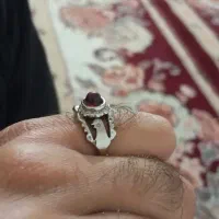 انگشتر نقره و خوشدست|جواهرات|رضویه, |دیوار