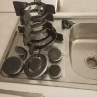 یک عدد سینگ و گاز رو میزی|اجاق گاز و لوازم برقی پختوپز|طرقبه, |دیوار