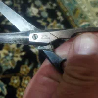 قیچی قلمدون قدیمی عتیقه مهردار|کلکسیون اشیاء عتیقه|کرمانشاه, |دیوار