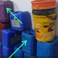 بشکه گالن سطل بیست لیتری|ظروف نگهدارنده، پلاستیکی، یکبارمصرف|کنارک, |دیوار