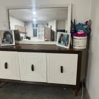 میز کنسول و آیینه میزتیوی جاکفشی|بوفه، ویترین، کنسول|نسیم‌شهر, |دیوار