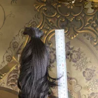 مو دختر بچه ۱۲ ساله بدون رنگ