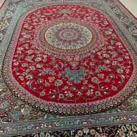 فرش ۱۲متری زرشکی طرح سنتی