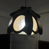 لوستر چوبی