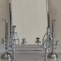 آینه و شمعدان سه میلیون تومان