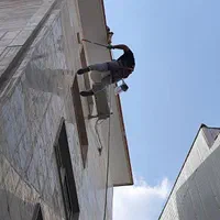 اب بندی عایق کاری پیچ رولپلاک با راپل بندباز طناب