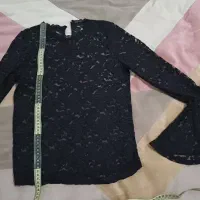 شومیز مشکی سارافون پیراهن بافت دخترانه|کفش و لباس بچه|قم, باغ کرباسی|دیوار