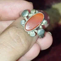 انگشتر نقـره عقیق حکاکـی شـده|بدلیجات|سوسنگرد, |دیوار