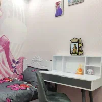 میزتحریر|میز تحریر و کامپیوتر|جم, |دیوار