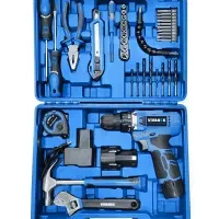 فروش اقساطی کیت ۴۰ پارچه دریل شارژی با لوازم همراه