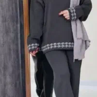 ست تونیک شلوار بافت