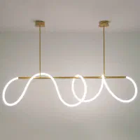 لوستر سقفی مدرن طرح شلنگی ۳۶۰ کد ۷۸۰۰۰۱|لوستر و چراغ آویز|تهران, شهرک چیتگر|دیوار