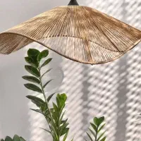 لوستر و آباژور رافیا