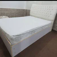 تخت دونفره و کمد با اینه قدی