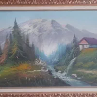 تابلو چراغ دار|تابلو، نقاشی، عکس|ارومیه, |دیوار