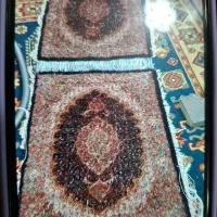 فرش دستباف پادری ریز ماهی ۲۴رنگ بیجار