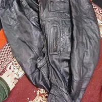 کاپشن چرم اصل|لباس|کارون, |دیوار