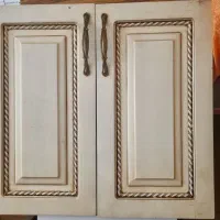 کابینت درب چوبی