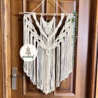 محصولات مکرومه|صنایع دستی و سایر لوازم تزئینی|میانه, |دیوار