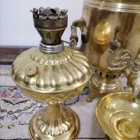 سرویس سماور زغالی، 6 تکه|کلکسیون اشیاء عتیقه|بومهن, |دیوار