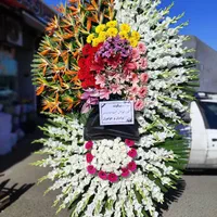 تاج گل عمده تسلیت ختم عزا پایه جشن دسته گل