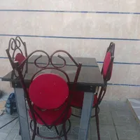 تخت خواب تک نفره میز غذاخوری۳نفره