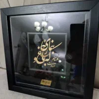 تابلو بسیار زیبابا طلای24 عیار ورق بزنید