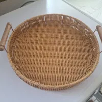 سینی حصیری مدل گرد وارداتی