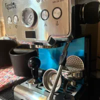 اسپرسوساز نیمه صنعتی نوا ۱۲۸ درحد لوگو برجسته اصلی