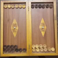 تخت نرد چوبی