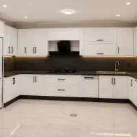 کابینت نئوکلاسیک دستگیره تلفنی شیک