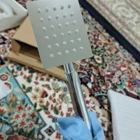 دوش کروم دوکاره هانیس نو|لوازم حمام|مشگین شهر, |دیوار