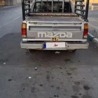 مزدا وانت مدل ۸۷ دو کابین یه گلگیر رنگ|خودرو سواری و وانت|قزوین, |دیوار