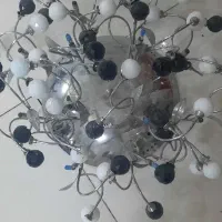 دوتا لوستر پایه دیواری و یک لوستر سقفی کریستال|لوستر و چراغ آویز|مشهد, نوید|دیوار