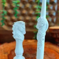 شمع تزیینی نماد سال اسبهای زیبا