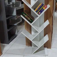 کتابخانه شاخه ای ۱۵۰ در ۵۰ سانتیمتر|کتابخانه، شلف، قفسههای دیواری|اصفهان, رهنان|دیوار