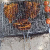 ماهی قزل مخصوص کباب.روز جمعه خاش و سراوان