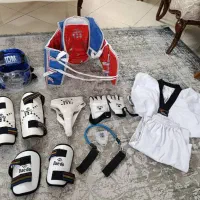 ست کامل وسایل تکواندو