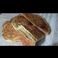 فطیر میانه تردو خوشمزه