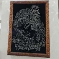 تابلو سنجاق دوزی