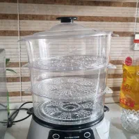 بخارپز ۳ طبقه HARDSTONE