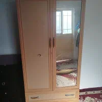 آویز لباس دو در پایین دو عدد دراور