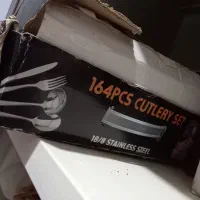 سرویس قاشق وچنگال ۱۶۴پارچه|ظروف سرو و پذیرایی|یاسوج, |دیوار