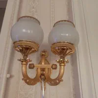 روشنایی دیواری گازی طلایی