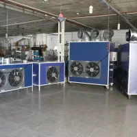 دستگاه هیتر کابینتی بخاری گلخانه صنعتی 240 گازی